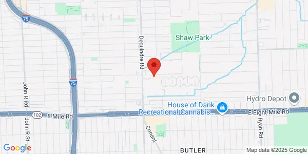 Map of 21230 Dequindre Rd Warren, MI 48091