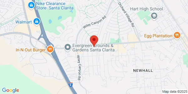 Map of 23942 Lyons Ave Ste 206 Santa Clarita, CA 91321