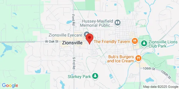 Map of 55 Brendon Way Ste 300 Zionsville, IN 46077