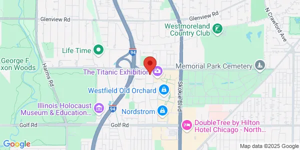 Map of 9933 Lawler Ave Ste 560 Skokie, IL 60077