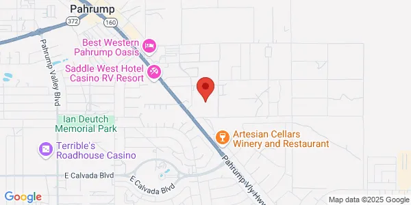 Map of 1397 S Loop Rd Pahrump, NV 89048