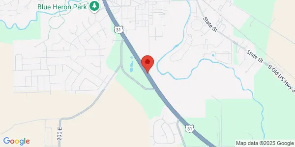 Map of 39 N US Highway 31 Whiteland, IN 46184