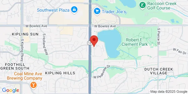 Map of 6169 Balsam Way Ste 170 Littleton, CO 80123