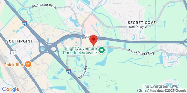 Map of 7011 Ac Skinner Pkwy Jacksonville, FL 32256