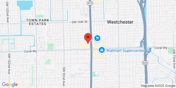 Map of 8731 SW 24th St Miami, FL 33165