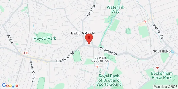 Map of Unit B Stanton Square Industrial Estate 3 Stanton Way London SE26 5AB United Kingdom