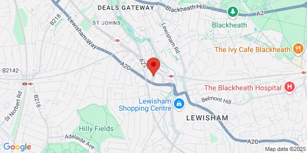 Map of 7 Thurston Industrial Estate Jerrard Street London SE13 7SH United Kingdom