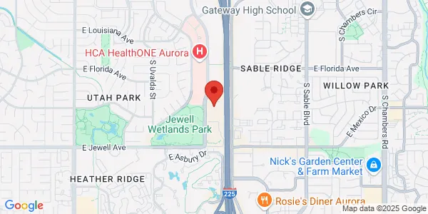 Map of 1700 South Potomac St Aurora, CO 80012