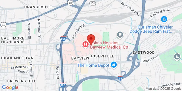 Map of 301 Mason Lord Dr Ste 1300 Baltimore, MD 21224
