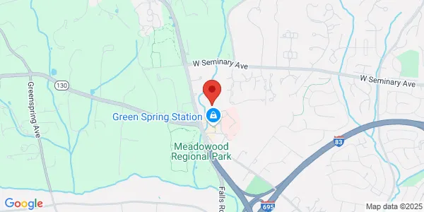 Map of 10803 Falls Rd Ste 1100 Lutherville-Timonium, MD 21093