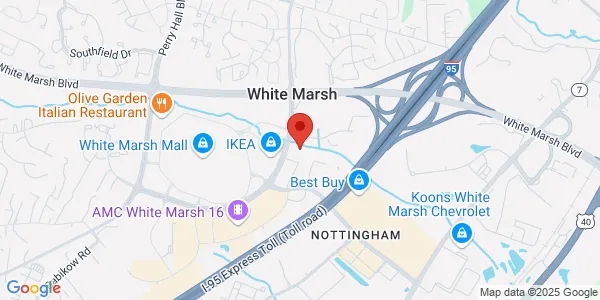 Map of 4924 Campbell Blvd Nottingham, MD 21236
