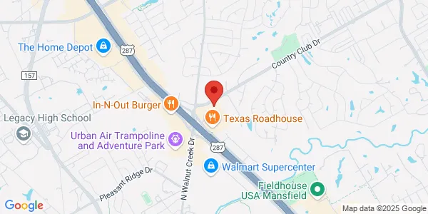 Map of 990 Hwy 287 N Ste 106 , 321 Mansfield , TX 76063