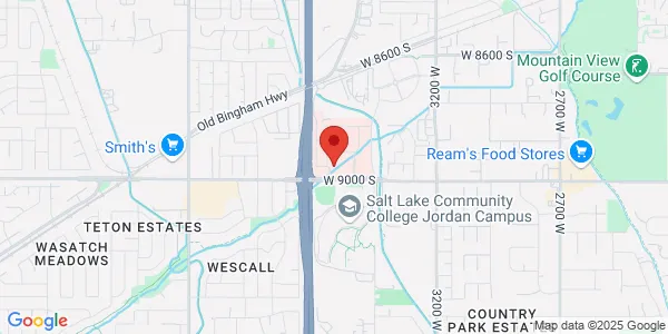Map of 3584 W 9000th S Ste 206 West Jordan, UT 84088