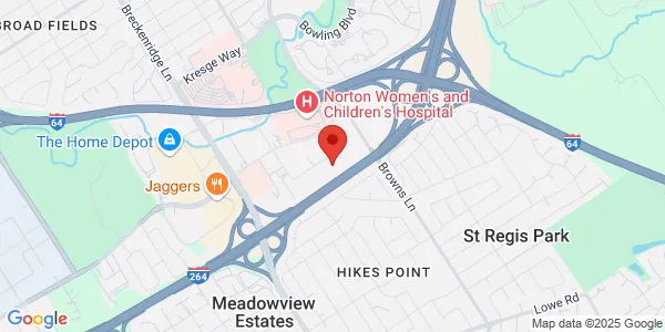 Map of 4004 Dupont Cir Ste 230 Louisville, KY 40207