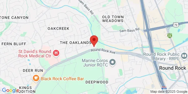 Map of 1650 Round Rock Ave Ste 100 Round Rock, TX 78681