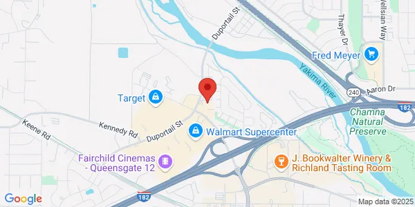 Map of 2564 Queensgate Dr Richland, WA 99352