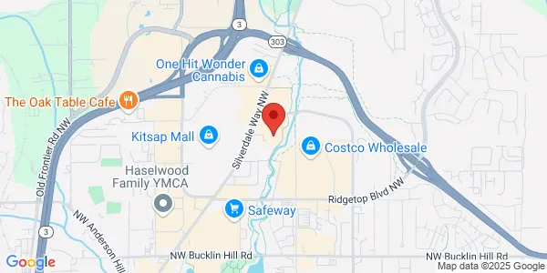 Map of 10452 Silverdale Way NW Silverdale, WA 98383