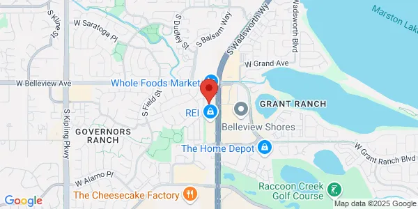 Map of 5257 S Wadsworth Blvd Littleton, CO 80123