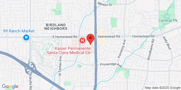 Map of 710 Lawrence Expy Fl 3rd, Dept 396 Santa Clara, CA 95051