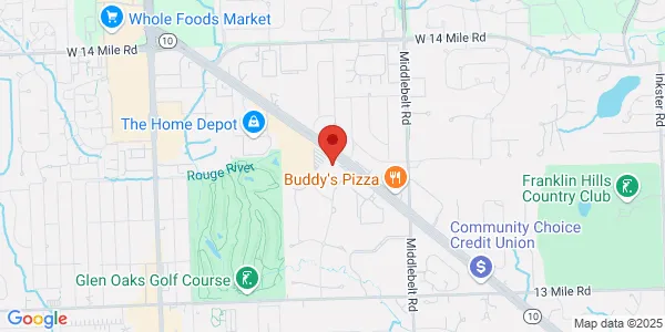 Map of 31995 Northwestern Hwy Farmington Hills, MI 48334