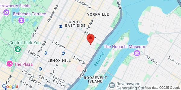 Map of 1440 York Ave New York, NY 10075