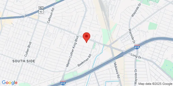 Map of 5290 Griggs Rd Houston, TX 77021