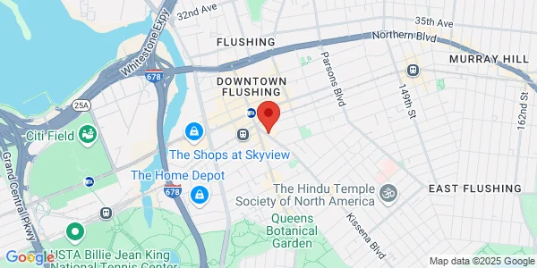 Map of 41-25 Kissena Blvd Ste 121 Flushing, NY 11355