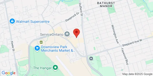 Map of 40 Kodiak Cres Units 11 and 12 North York, ON M3J 3G5 Canada