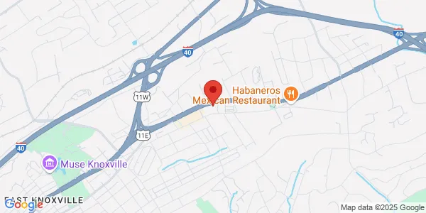 Map of 4306 Asheville Hwy Knoxville, TN 37914