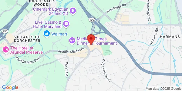 Map of 7556 Teague Rd Ste 470 Hanover, MD 21076