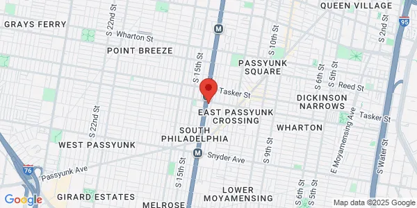 Map of 1703 S Broad St Philadelphia, PA 19148