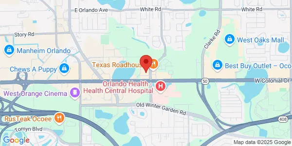 Map of 1151 Blackwood Ave Ste 160 Ocoee, FL 34761