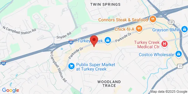 Map of 11440 Parkside Dr Ste 203 Knoxville, TN 37934