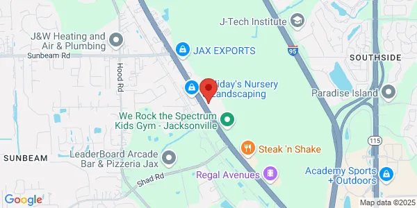 Map of 9143 Philips Hwy Jacksonville, FL 32256