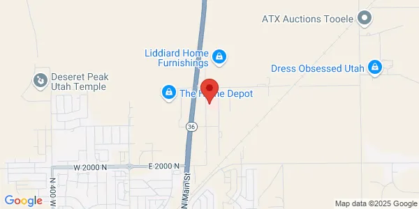 Map of 2326 N 400th E Ste 201 Tooele, UT 84074