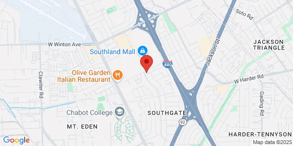 Map of 24700 Calaroga Ave Ste 103 Hayward, CA 94545
