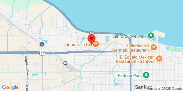 Map of 1403 Medical Plaza Dr Ste 100 Sanford, FL 32771