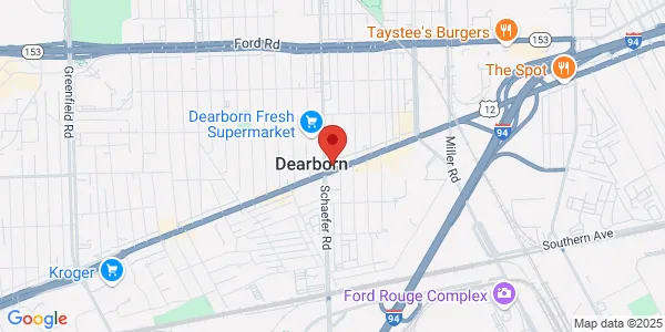 Map of 13530 Michigan Ave Dearborn, MI 48126