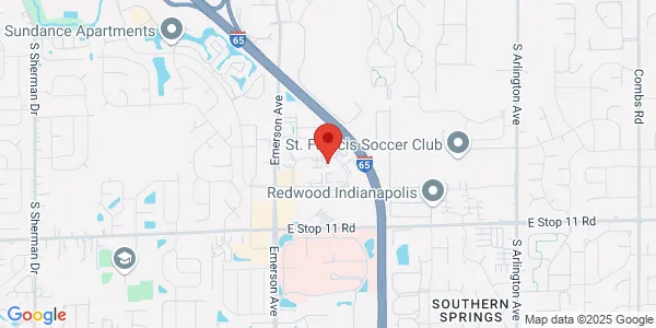 Map of 5245 Commerce Cir Indianapolis, IN 46237