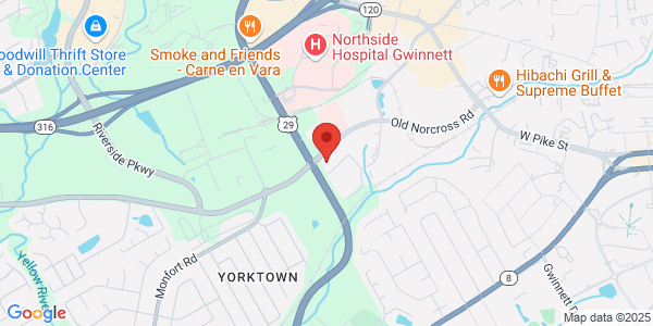 Map of 758 Old Norcross Rd Ste 125 Lawrenceville, GA 30046