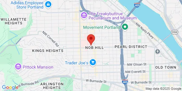 Map of 1040 NW 22nd Ave Good Samaritan Bldg 2 Portland, OR 97210