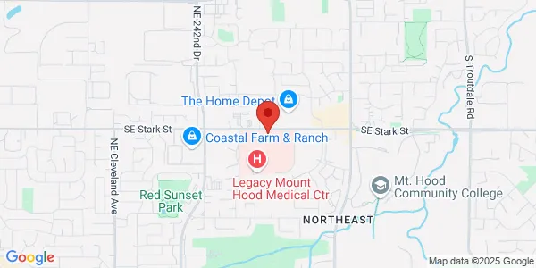 Map of 24988 SE Stark St Bldg 3, Ste 100 Gresham, OR 97030