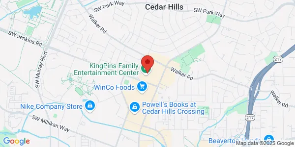 Map of 2725 SW Cedar Hills Blvd Ste 255 Beaverton, OR 97005