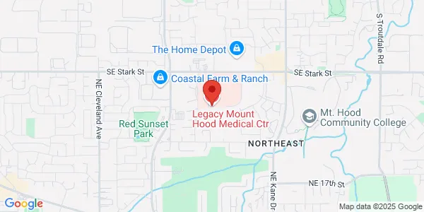 Map of 24800 SE Stark St Gresham, OR 97030