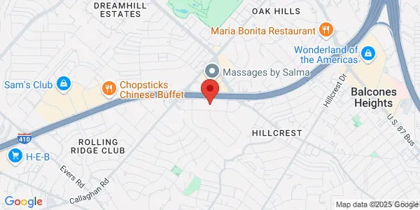 Map of 4400 NW Loop 410 Ste 100 San Antonio, TX 78229