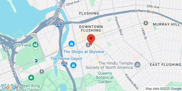 Map of 133-54 41st Ave Flushing, NY 11355