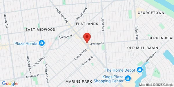 Map of 2095 Flatbush Ave Brooklyn, NY 11234