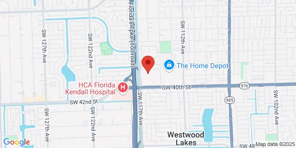 Map of 11501 SW 40th St Miami, FL 33165