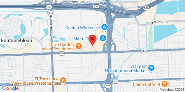 Map of 7950 NW 2nd St Miami, FL 33126