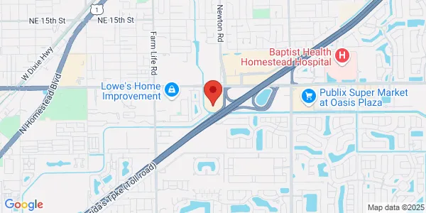 Map of 2250 NE 8th St Homestead, FL 33033